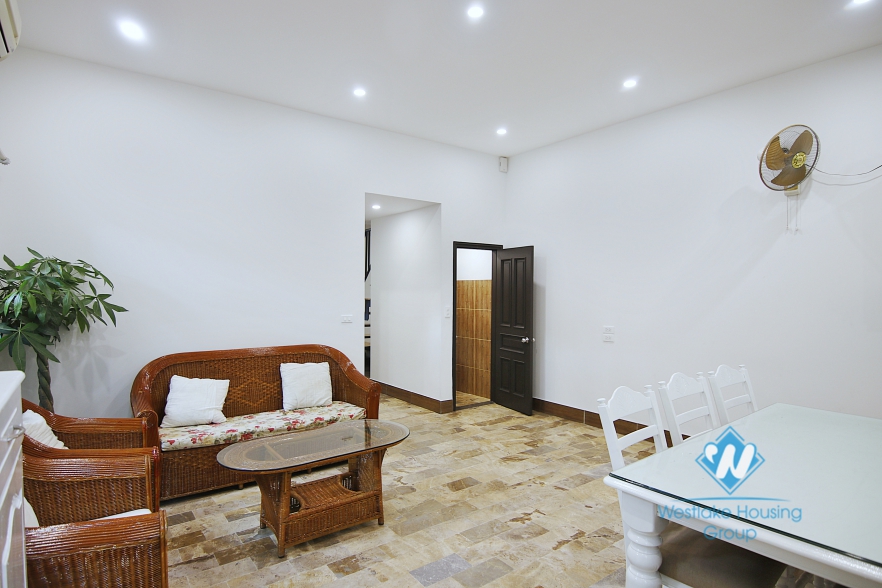 An nice tranquil bungalow with fully exquisite interior for rent in Tay Ho